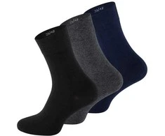 Vyriškos klasikinės premium medvilninės kostiuminės kojinės Clark Crown, 3 poros
