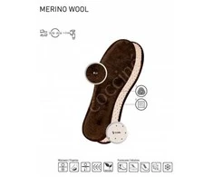 Žieminiai vidpadžiai iš merino vilnos – Coccine Merino Wool, 1 pora