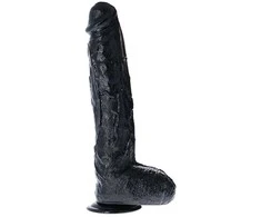 Dildo „Extreme Augustus“ (juodas)