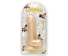 Kvapnus dildo su vanilės aromatu