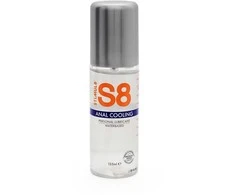 S8 vėsinantis analinis vandens pagrindo lubrikantas 125 ml