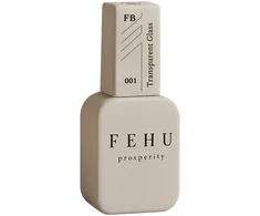 FEHU Bazinis gelis su pluoštu #01 skaidrus stiklas, 12 ml | Fiber Base Gel #01 Transparent Glass 12 ml