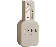 FEHU Spalvotas bazinis gelis #01 Almond Milk, 12 ml | Color Base Gel #01 Almond Milk, 12 ml