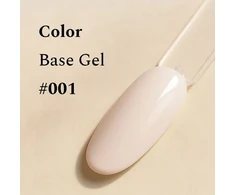 FEHU Spalvotas bazinis gelis #01 Almond Milk, 12 ml | Color Base Gel #01 Almond Milk, 12 ml