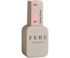 FEHU Spalvotas bazinis gelis #03 Sakura Flower, 12 ml | Color Base Gel Sakura Flower #03, 12 ml