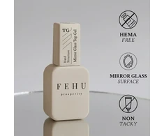 FEHU Viršutinis gelis Mirror Glass, 12 ml | Mirror Glass Top Gel, 12 ml