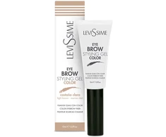 Levissime antakių formavimo gelis-fiksatorius šviesiai rudas, 10ml | Levissime Eyebrow shaping gel-fixer STYLING GEL Color šviesiai rudas (10ml)