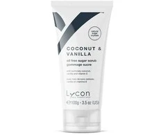 Lycon COCONUT &amp; VANILLA SUGAR SCRUB 100 g | Kūno šveitiklis cukraus pagrindu be aliejaus 100 g