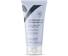 Lycon LAVENDER &amp; CHAMOMILE SUGAR SCRUB 100 g | Levandų ir ramunėlių kūno šveitiklis cukraus pagrindu be aliejaus 100 g