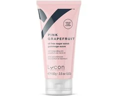 Lycon Rožinis GRAPEFRUIT SUGAR SCRUB 100 g | Kūno šveitiklis cukraus pagrindu be aliejaus 100 g