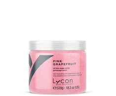 Lycon Rožinis GRAPEFRUIT SUGAR SCRUB 520 g | Kūno šveitiklis cukraus pagrindu be aliejaus 520 g