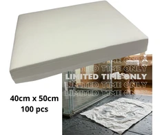 Lycon Vienkartinis rankšluostis kojoms, 40x50cm, 100 vnt | Disposable foot mat 40x50cm, 100pcs