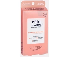 VOESH Pedi in a Box Basic 3 Step Vitamin Recharge | Trijų žingsnių pedikiūras dėžutėje
