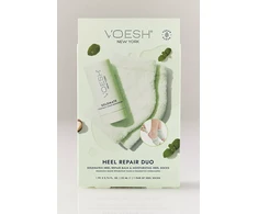 Voesh kulnų priežiūros tinkinys (22 ml. balzamas + 2 vnt. kojinės) mėtų kvapo| VOESH Heel Repair Duo (Heel Repair Balm + Heel Socks) Mint