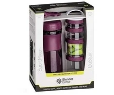 Gertuvė BlenderBottle Maišytuvas Bottle Pack Sportmixer 820 ml + Go Stack Starter 4 Pak