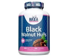 Haya Labs Juodas Walnut Hulls 100 kaps.