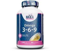 Haya Labs Omega 3-6-9 100 kaps.