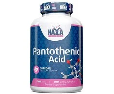 Haya Labs Pantothenic Acid 100 kaps.