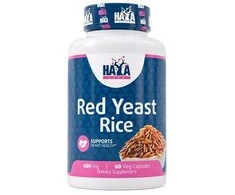 Haya Labs Raudona Yeast Rice 60 kaps.