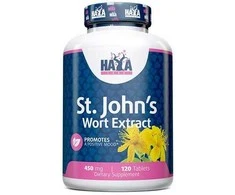Haya Labs St. John's Wort Extract 120 tabl. (jonažolės ekstraktas)