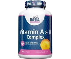 Haya Labs Vitamin A &amp; D Complex 100 kaps.