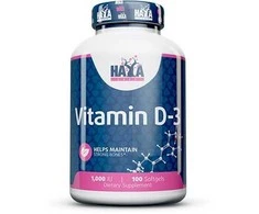 Haya Labs Vitamin D-3 100 kaps.