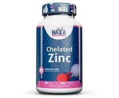Haya Labs Zinc 30mg, 100 tabl.