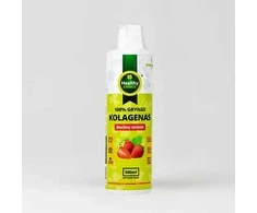 Healthy Choice 100% grynas kolagenas braškių skonio – 500 ml