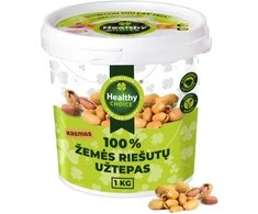 Healthy Choice Žemės riešutų užtepas kremas, 1kg