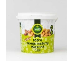 Healthy Choice Žemės riešutų užtepas su gabaliukais, 1kg