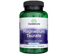 Swanson Magnesium Taurate 120 tabl. (Magnio tauratas)