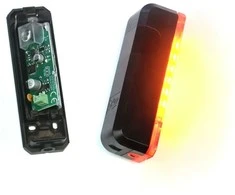 Dtm System SLIM3 ECOLED fotoelementai su oranžiniu LED apšvietimu, pasukami 12-24V