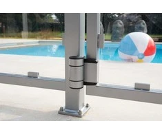 Locinox Dvigubo guolio vyrių pora kiemo varteliams RAL9005
