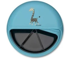 CARL OSCAR MiniDISK, Turquoise-giraffe 12 cm