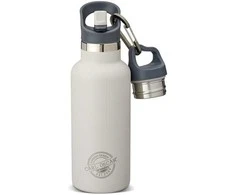 CARL OSCAR Nerūdijančio plieno termo gertuvė su šiaudeliu, Pilka 500 ml