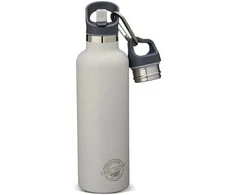 CARL OSCAR Nerūdijančio plieno termo gertuvė su šiaudeliu, Pilkas 700 ml