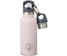 CARL OSCAR Nerūdijančio plieno termo gertuvė su šiaudeliu, Rausva 500 ml