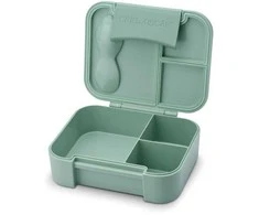 CARL OSCAR Pietų dėžutė BentoBOX, Žalias-camel