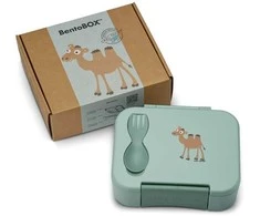CARL OSCAR Pietų dėžutė BentoBOX, Žalias-camel