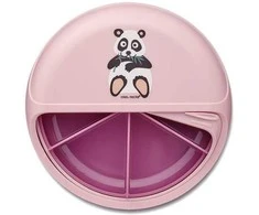 CARL OSCAR SnackDISC, Rožinė-panda 15cm