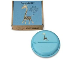 CARL OSCAR SnackDISC, Turquoise-Giraffe 15 cm