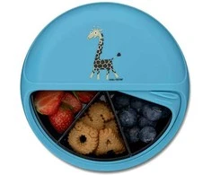 CARL OSCAR SnackDISC, Turquoise-Giraffe 15 cm