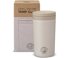 CARL OSCAR Termosinis puodelis - Greige, 400 ml