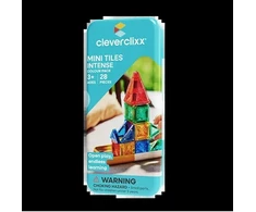 Cleverclixx - Magnetinis mini plytelių rinkinys "Intense", 28d.