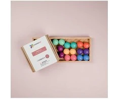 CONNETIX kamuoliukų pakuotė, 16vnt., pasteliniai