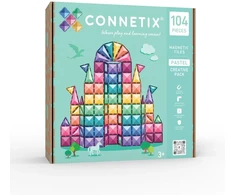 CONNETIX - Magnetinis konstruktorius, Pastel creative pack, 104d.