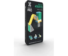 CONNETIX - magnetinis konstruktorius PRO Build It 4 Ways Vehicles Pack, 30d.