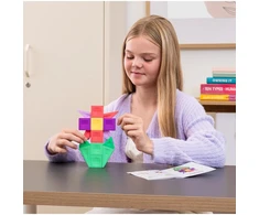CONNETIX - magnetinis konstruktorius PRO Build It 4 Ways Flowers Pack, 21d.