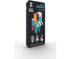 CONNETIX - magnetinis konstruktorius PRO Build It 4 Ways Animals Pack, 30d.