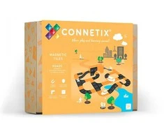 CONNETIX Rampų, sankryžų, posūkių rinkinys 16d.